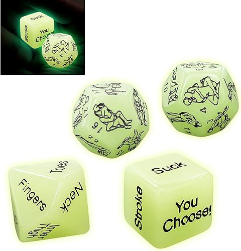 2 piezas de dados de cita nocturna para hombres y mujeres, regalos del día de San Valentín para novio, novia, decisión, ideas de regalo, divertidas