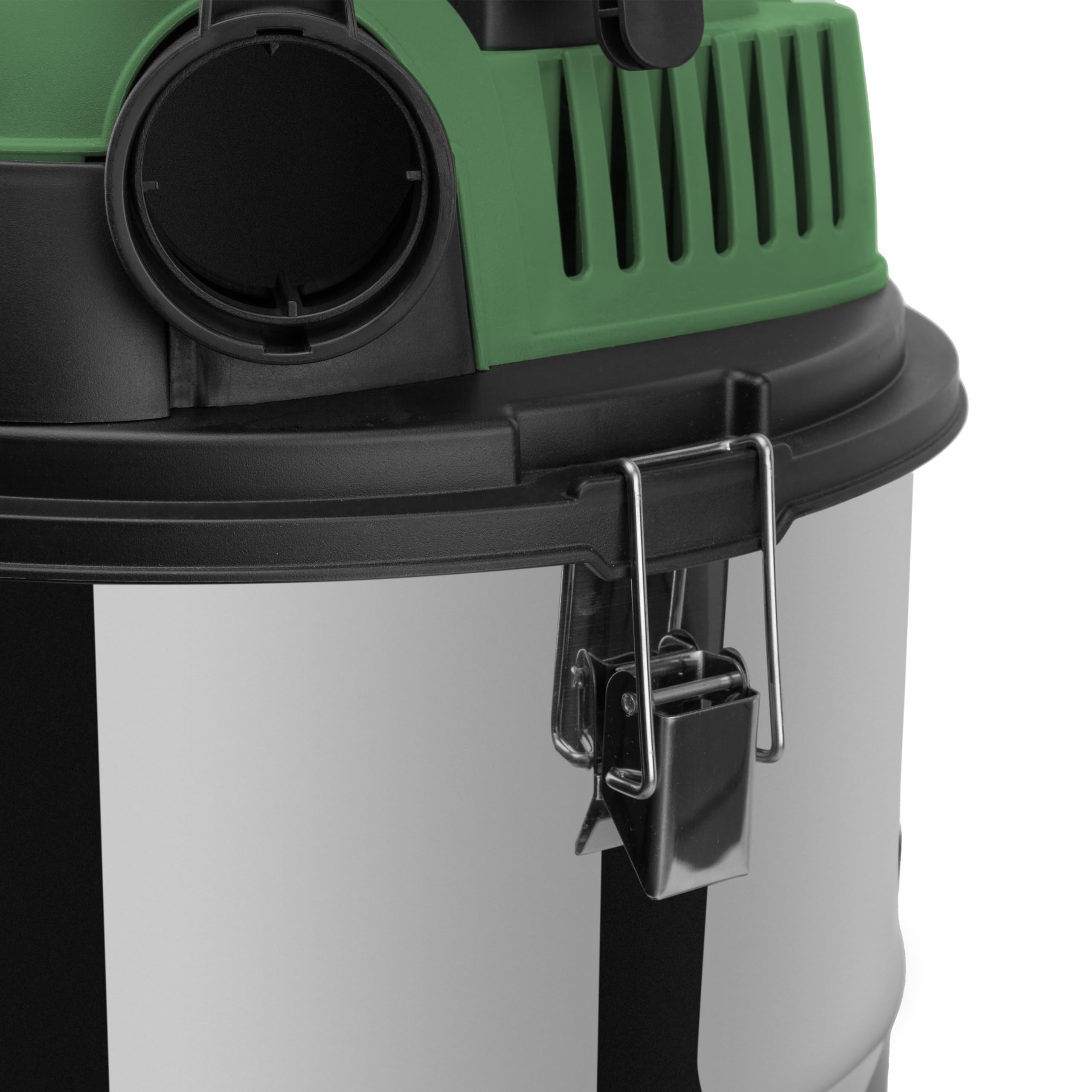 Orbegozo APS 1400. Aspiradora para Sólido y Líquido 1400W, Succión 16 kPa, Depósito Metálico 20L, Doble Filtrado Bolsa y HEPA, Función Soplador, Radio de Acción 6,5 m, Manguera Flexible