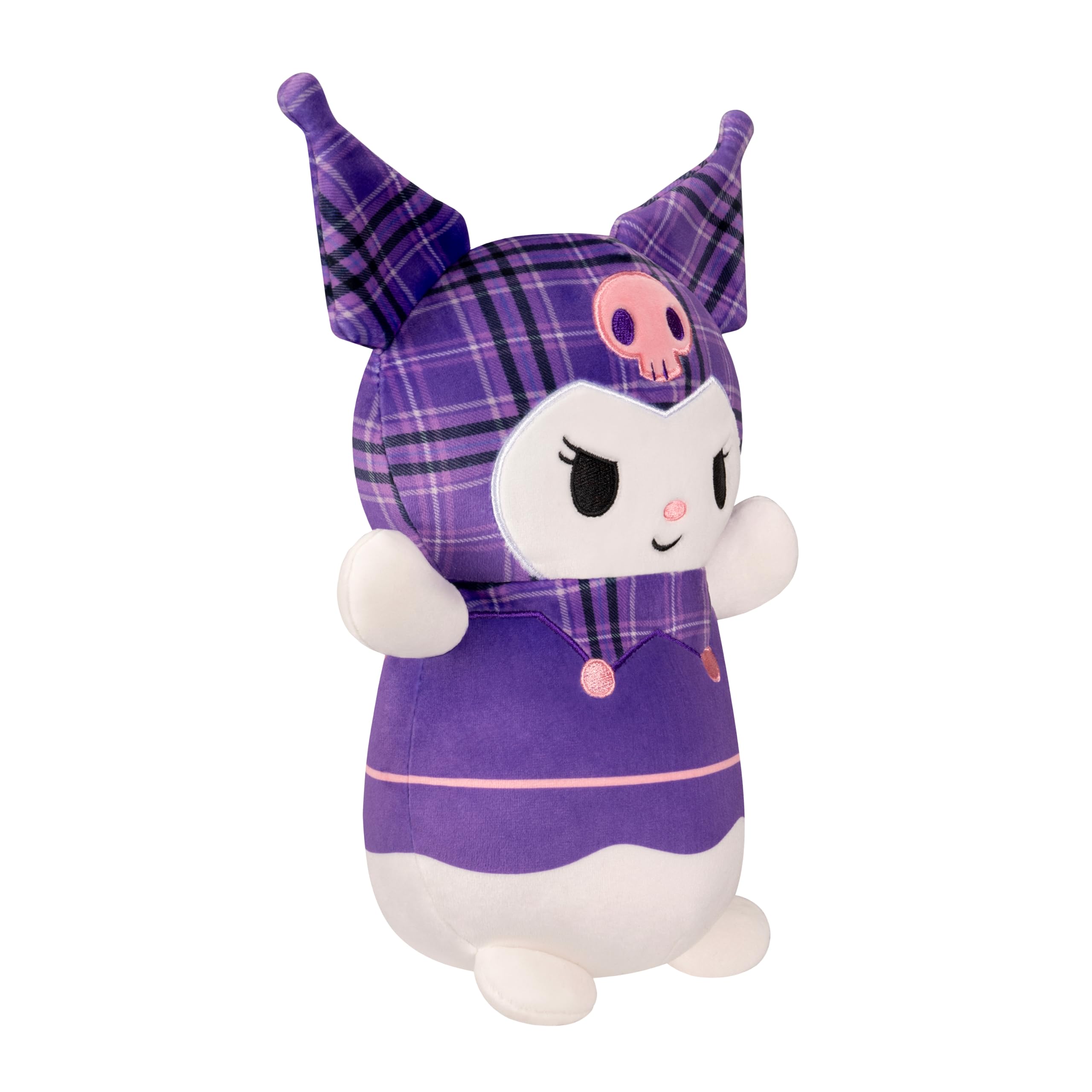 Amazon.com: Squishmallows Original Sanrio 10in Plaid Kuromi