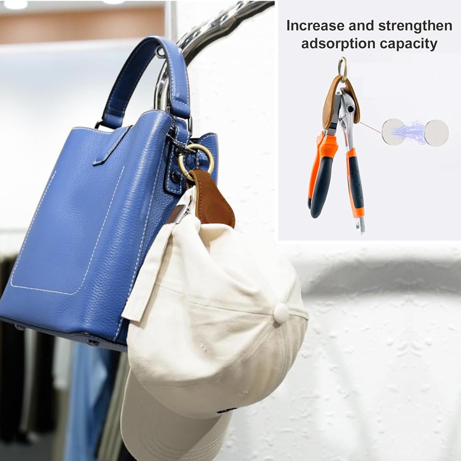 Personlized Custom Magnetic Leather Bookmarks with Engraved Logo Text for Reading Women Men,Custom Vintage Magnetic Book Marks Clip Gift for Book Lovers Readers Women Kids Teacher Classmate… - Image 6