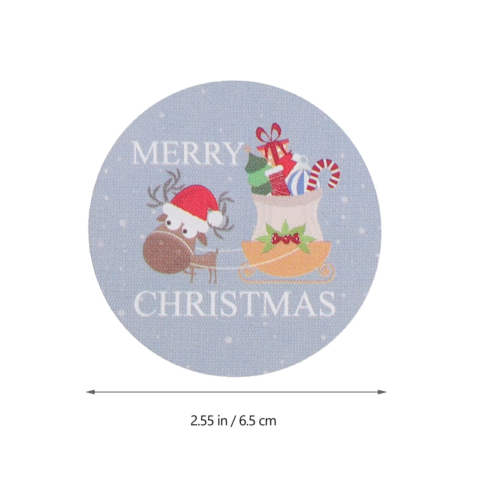 Ciieeo 6 Adesivi Natalizi Decorazioni Festive Per Buste Regali e Biglietti Di Auguri Etichette Di Natale Con Design Unico e Facile Applicazione Perfetti Per Feste Invernali