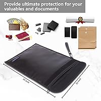 Vista 5 de Bolsa ignífuga, Negro1