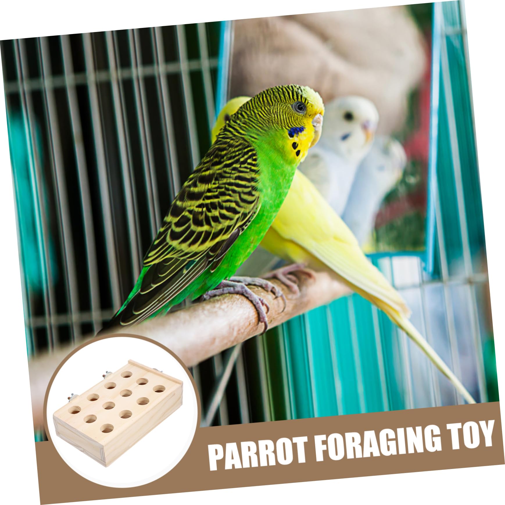 Sosoport 5stücke Vogelspielzeug Für Papageien Kauspielzeug Zur Beschäftigung Intelligenz Für Wellensittiche Und Andere Vögel Farbenfroh Und Unterhaltsam