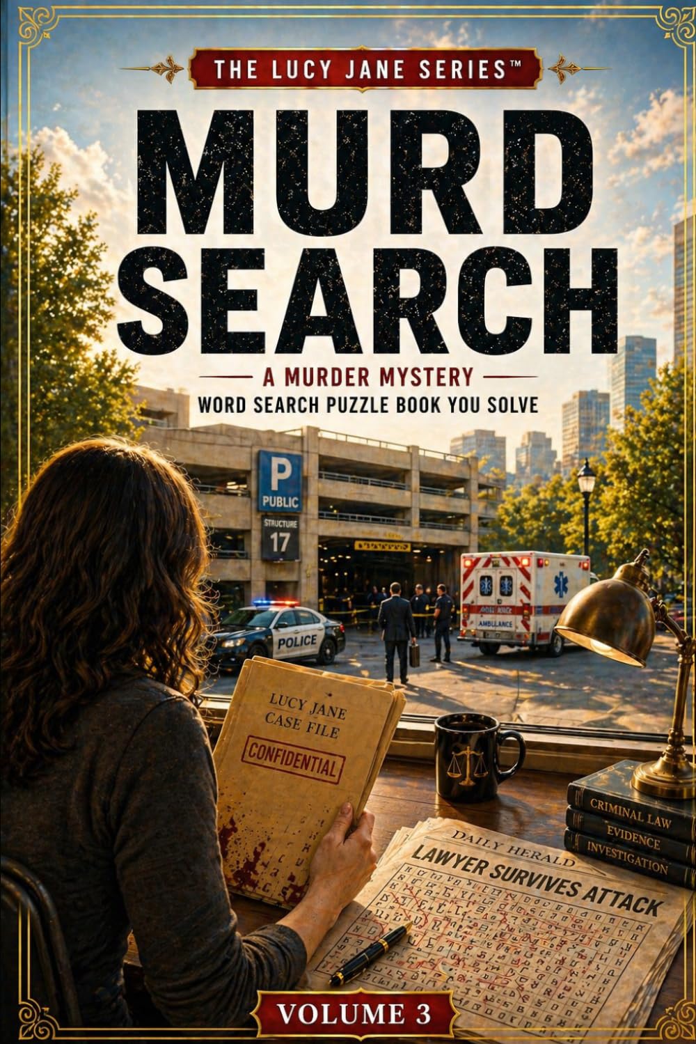 MURD SEARCH - FRANKLIN STREET PARKING: A Murder Mystery Word Search Puzzle Book You Solve (The Lucy Jane Mysteries™) (The Lucy Jane Case Files™)