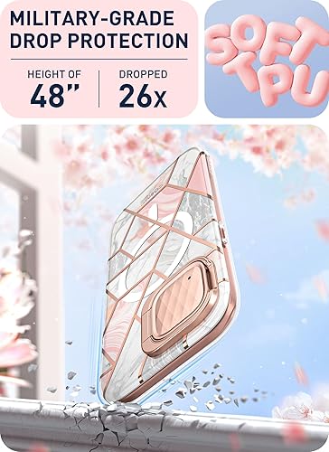 Miniatura 7 de i-Blason Funda para iPhone 15iPhone 14iPhone 13 6.1 pulgadas con soporte para cámara compatible con MagSafe Funda protectora delgada de cuerpo