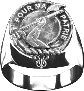 Cooper Scottish Clan Crest Ring GC100 Style
