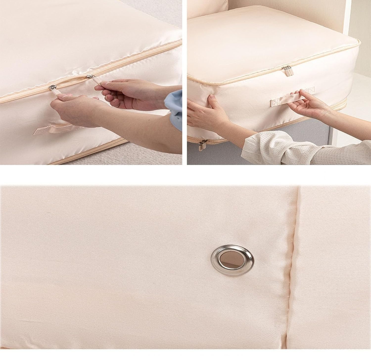 Sac Compression Voyage Organisateur D'auto-compression Ultra Peu Encombrant, Sacs D'emballage Ultra Space Saving Self Compression Organizer