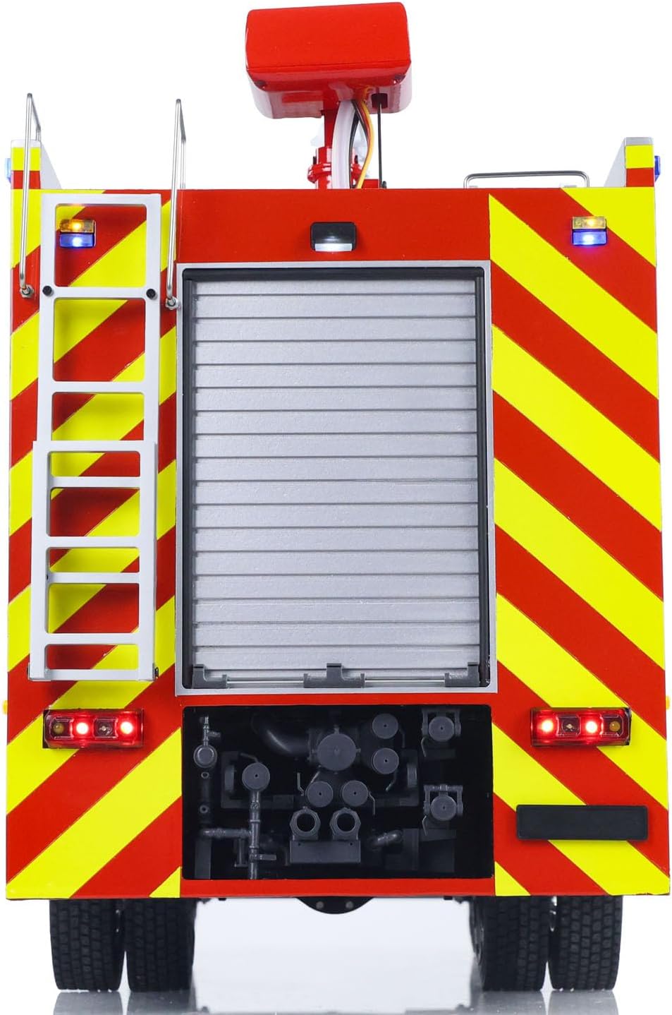 TOUCAN RC HOBBY 1/14 RC Fire Fighting Truck RTR Radio Controlled Car Model VO FMX AWD 2Speed Metal Gerabox Axles Water Spraying Electric Vehicle