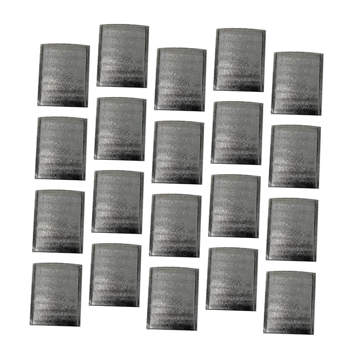 Alipis 3 Ensembles Isolant En Feuille D'aluminium Pochette En Aluminium Matériel Thermique Chaud Pour D'expédition Isolés Pochette Alimentaire 50 Pièces * 3