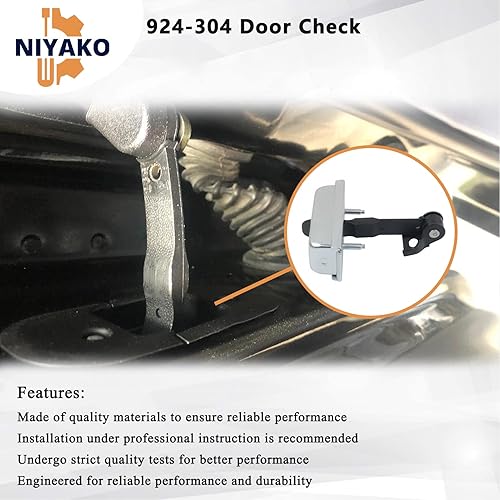 Miniatura 2 de Reemplazo de la correa de retención de puerta delantera izquierda derecha, compatible con Chevy Silverado Tahoe y GMC Sierra Yukon, Cadillac