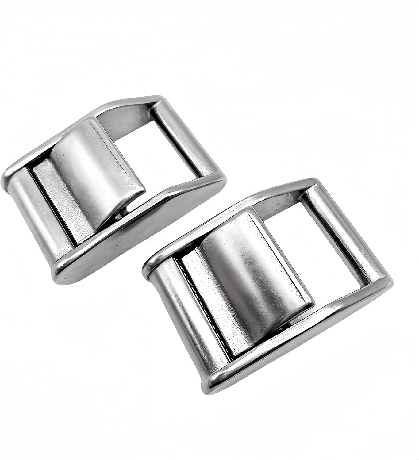 ロックスライダーバックル、タイダウンストラップウェビングカーゴラッシング荷物バッグベルトバックル、ストラップリリースバックルメタルバ