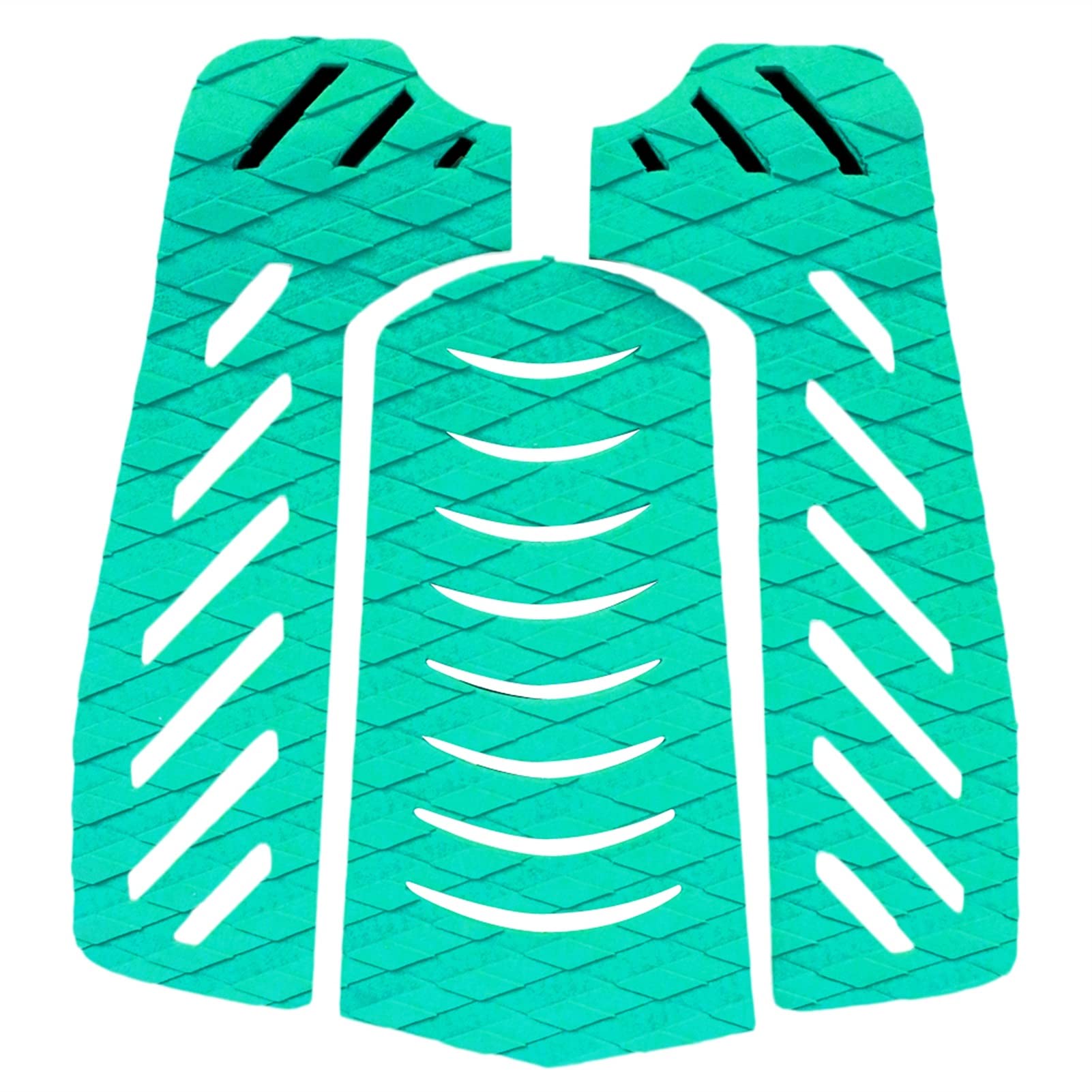 4 Coussins De Traction Planche De Surf EVA Antidérapants - Avant Côtelé