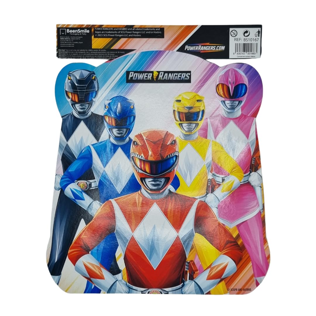 BeenSmile Power Rangers Piñata, Multicolour Cardboard Party Decoration, Birthday Occasion - Image 2
