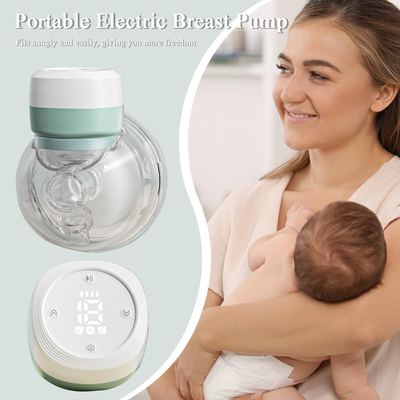 Tire-lait Portable 3 Modes, 9 Niveaux, Pompes À Lait Maternel, Pompe