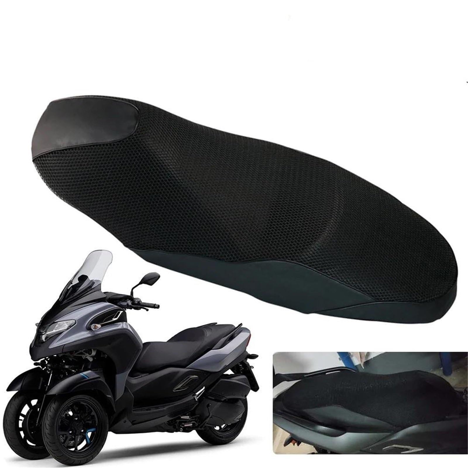 Parte a due ruote Per Yamaha Per Tricity 300 Accessori Per Moto Coprisedile Protezione Solare Protezione Termica Imbottitura In Rete
