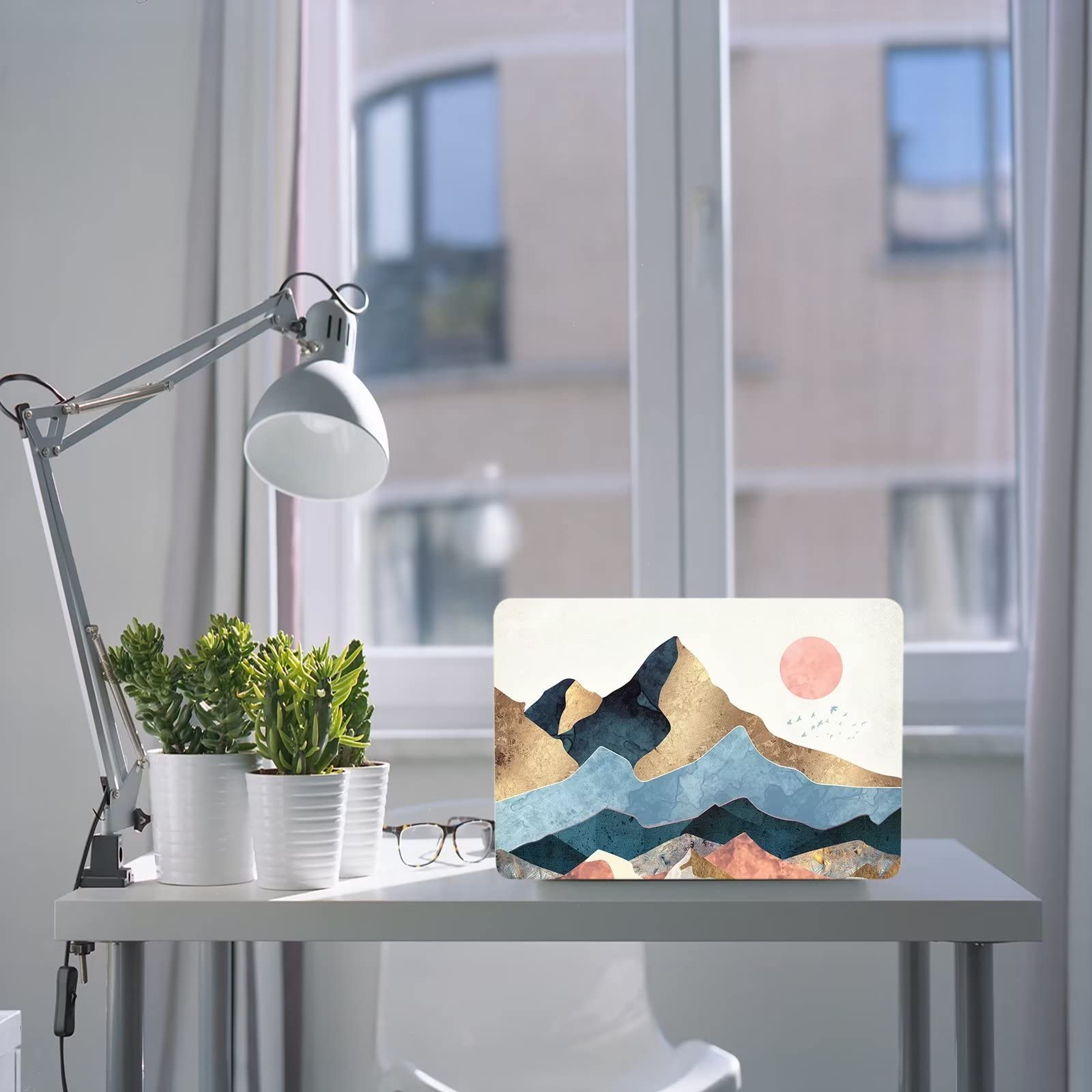 Etui do MacBook Air 13.6 2022 Etui MacBook Air M2 2022 A2681, etui ochronna twardego tworzywa sztucznego i osłona klawiatury do macbook air 13.6 - Góra