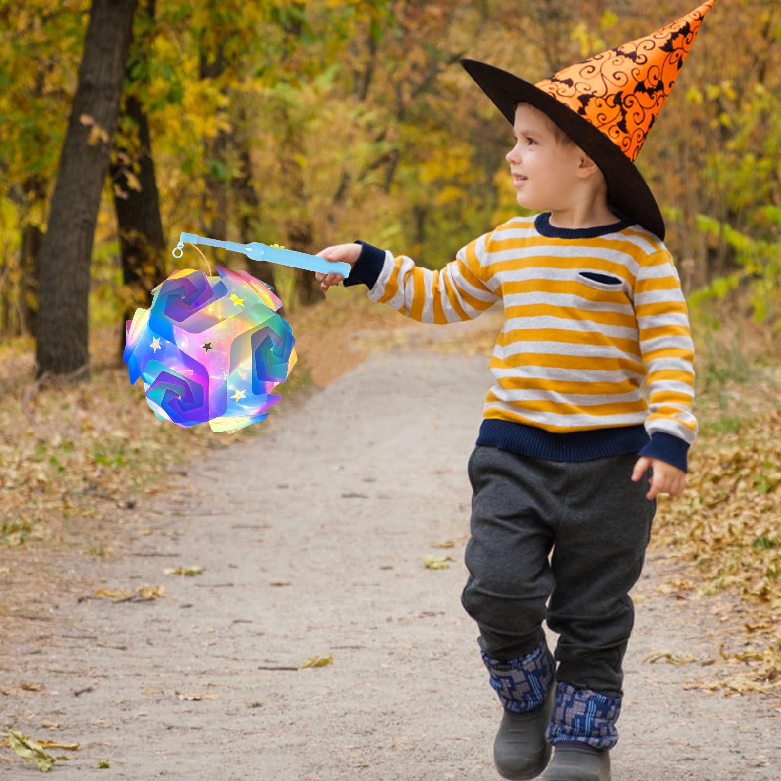 DIY Kit d'artisanat de Lanterne de fée pour Enfants, Cadeaux créatifs pour les enfants âgés