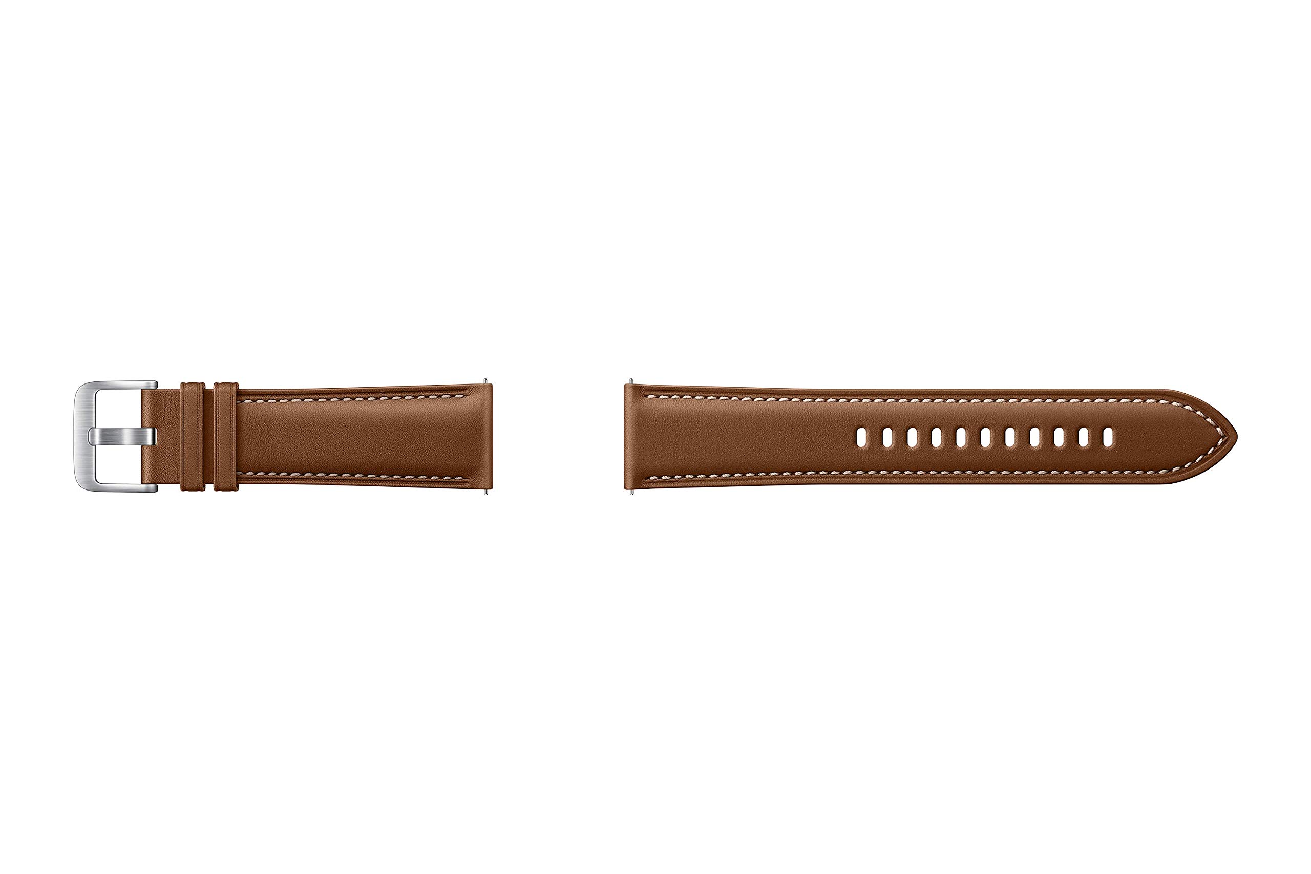 Samsung Stitch Leather Pasek do Zegarka, Brązowy, 22 mm