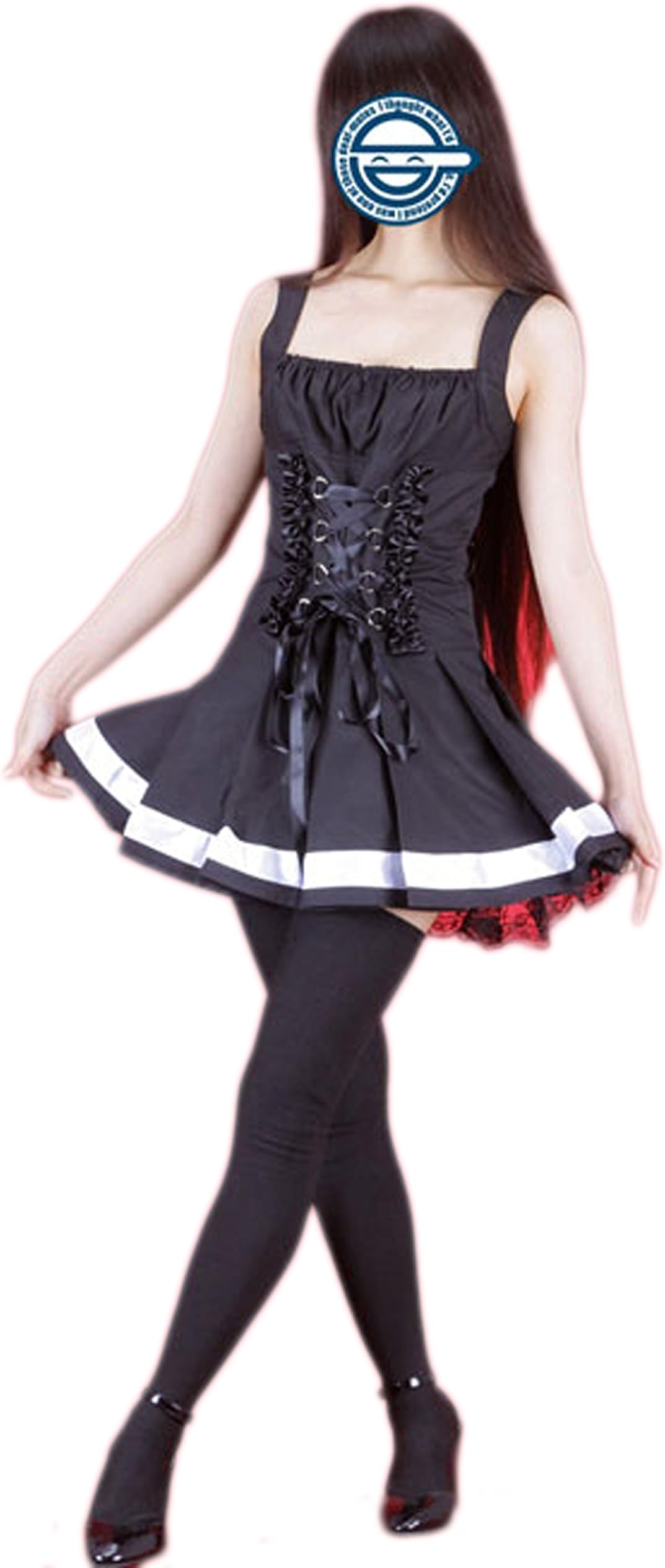 Going Coser Death Note Amane Misa Second Cosplay Costume (X-Small, Multi)