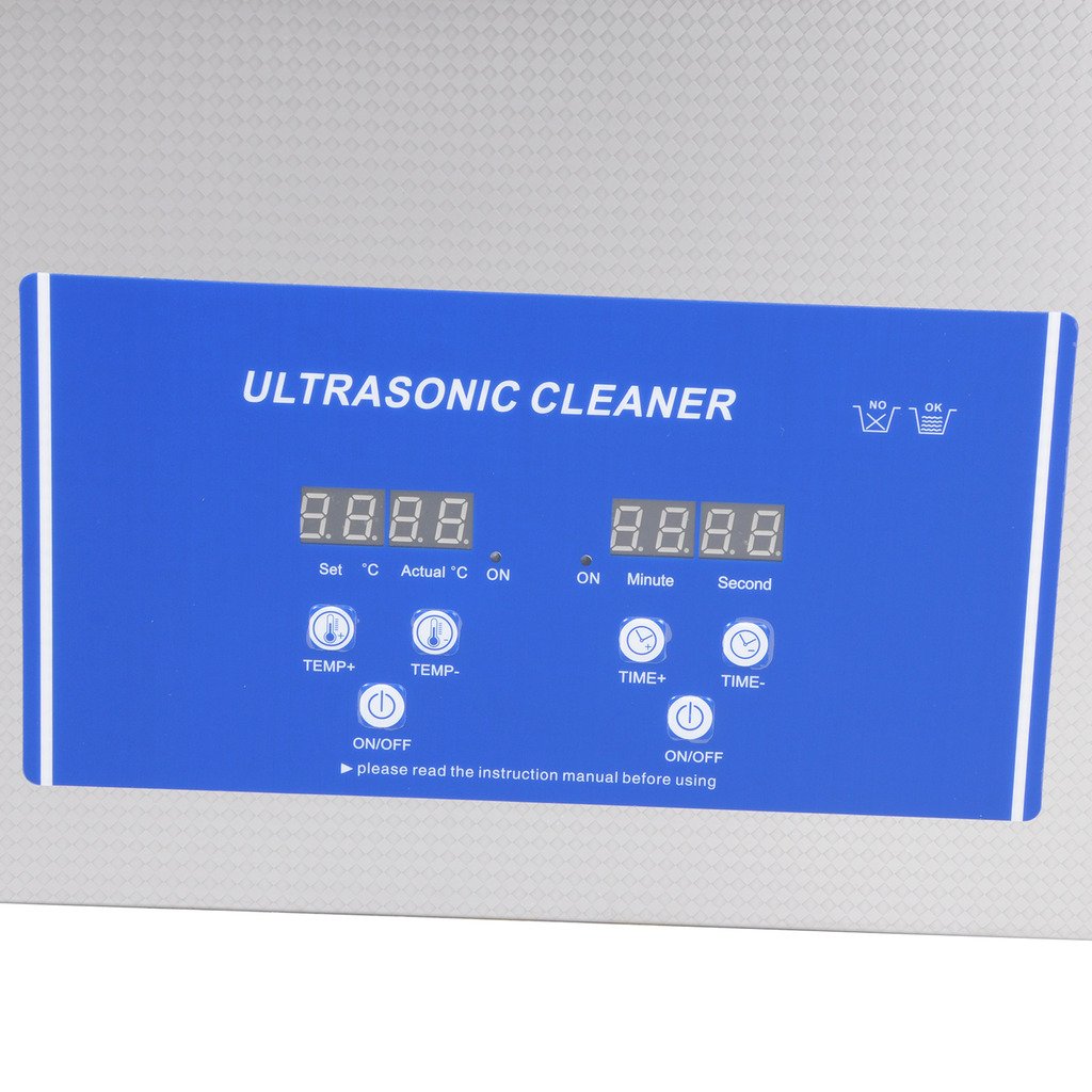 Liquor Industrial New Ultrasonic Metal Hardware Parts Medical Equipment Lab Science Cleaner Wahser Supplies Machine 110V 600W 40KHZ 30L