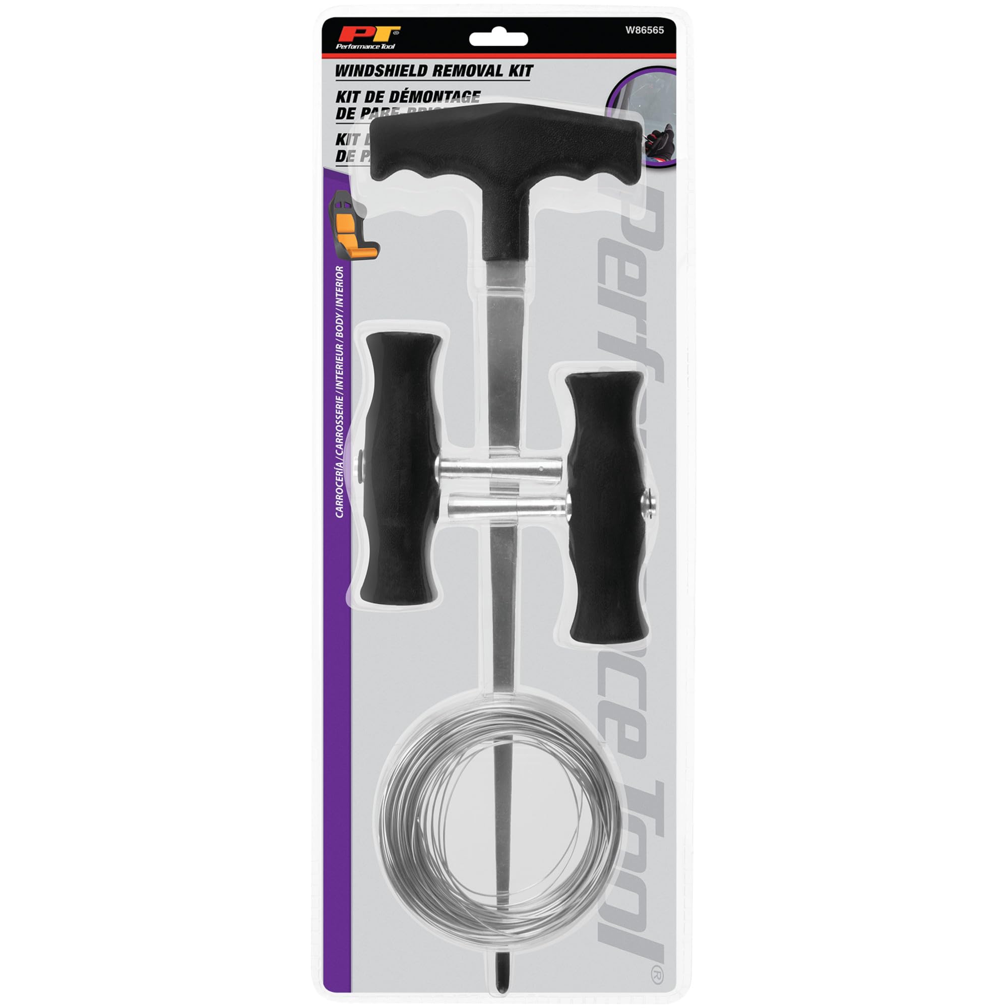 PERFORMANCE TOOL W86565 - Kit de Herramientas para Quitar Parabrisas