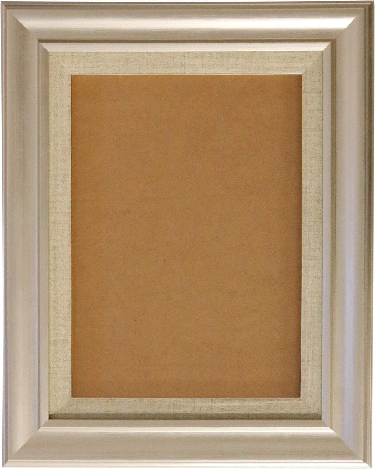 Daisen BT-01 A424F0401 Picture Frame, Hairline Silver, F4, Oil Rim