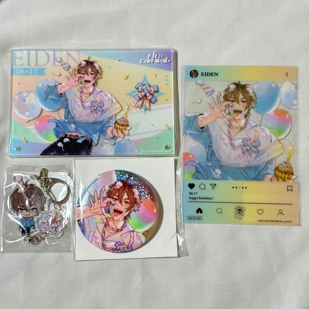 最安値⭐︎ NUカーニバル ケシー 誕生日シリーズ 特典 クリアカード 最