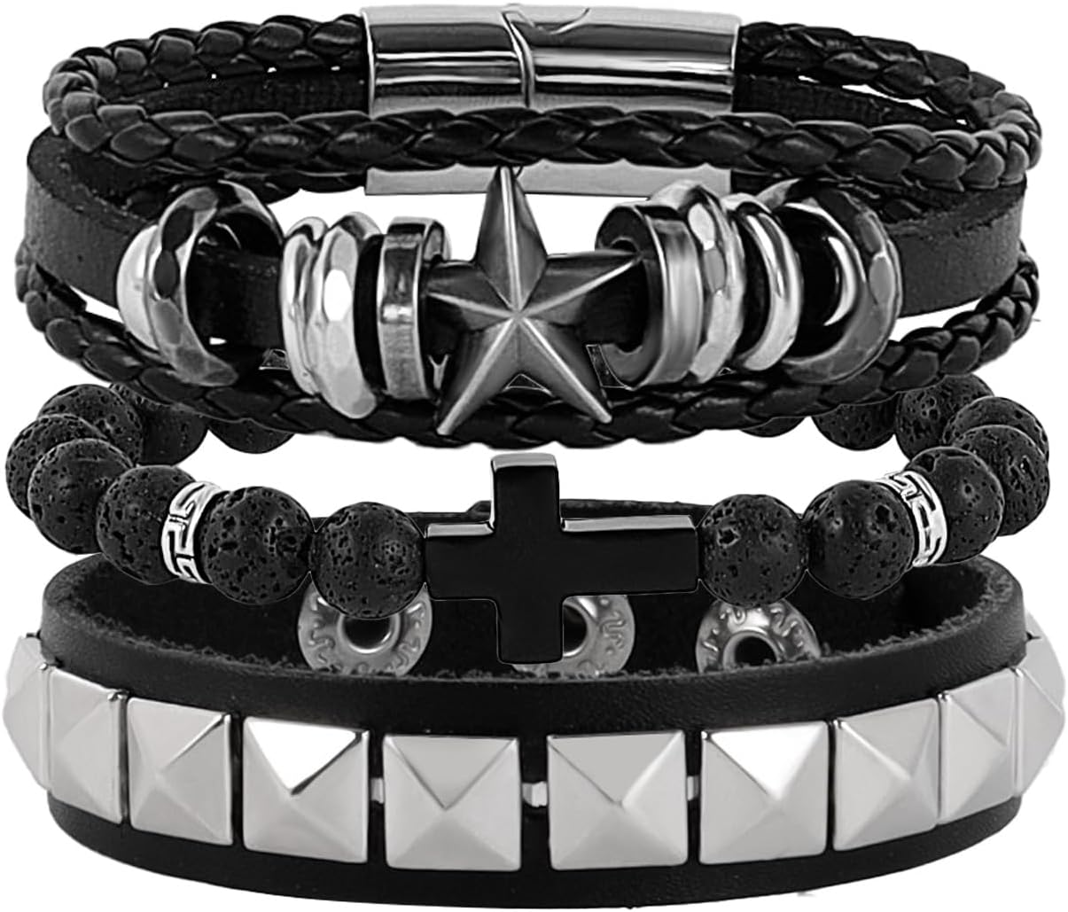 Bracciale Rigido Con Polsino Aperto Con Cavo Intrecciato Con Testa Di Lupo Vichingo Per Uomo Bracciali Da Uomo In Acciaio Inossidabile Accessori Per Gioielli Rock Roll - Foto 10