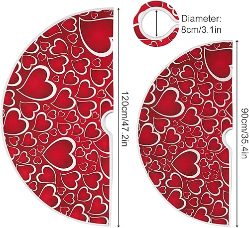 Miniatura 16 de Falda de árbol de Navidad para el día de cumpleaños, falda de árbol de 36 pulgadas para tartas, faldas de árbol de Navidad, tapete de pie de árbol