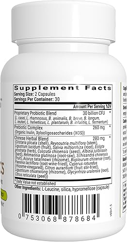 Miniatura 2 de BIOptimizers Cognibiotics Suplemento cerebral probiótico - Ayuda a apoyar el estado de ánimo, mejor enfoque, memoria, claridad mental - 60 cápsulas