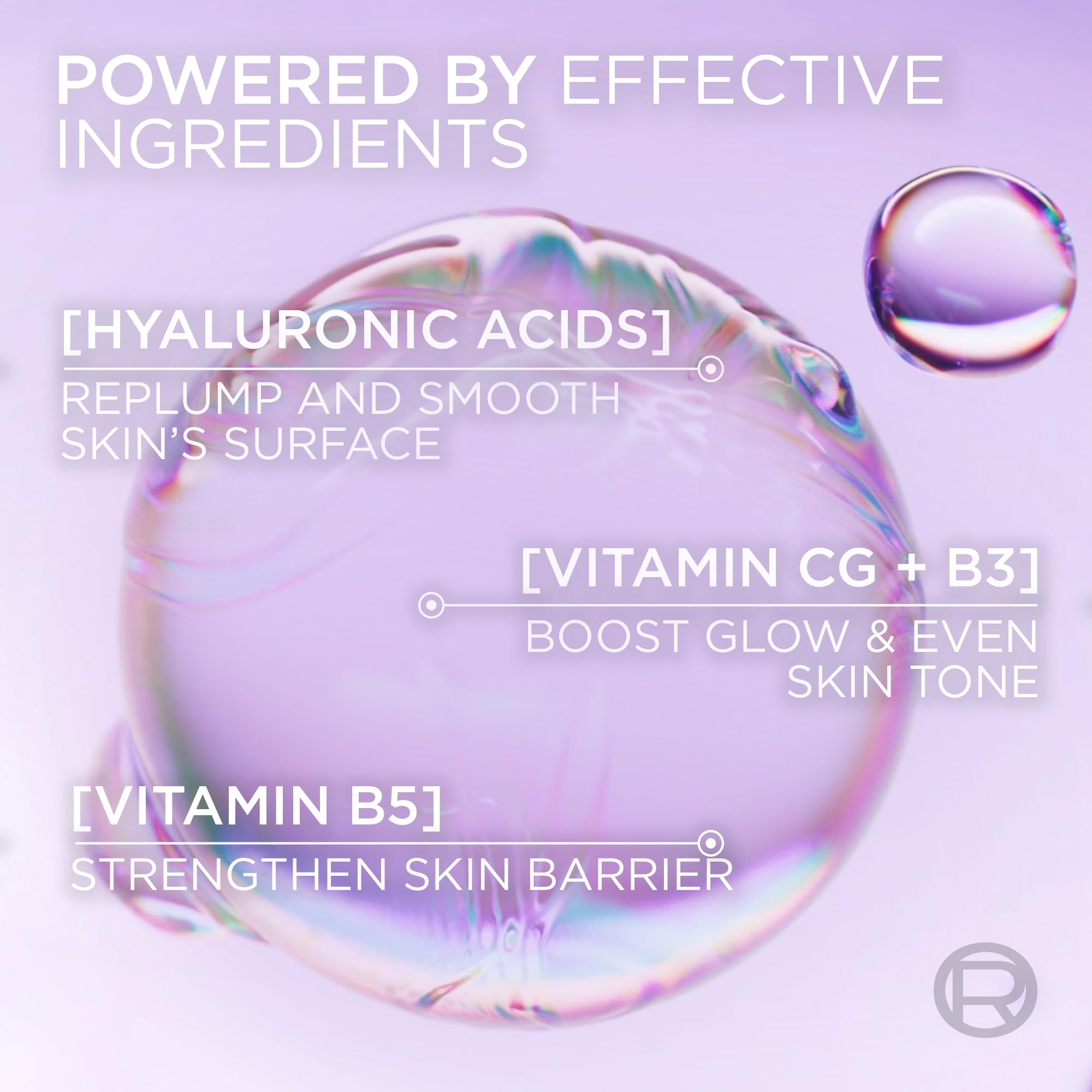 L'Oréal Paris Revitalift Filler Glass Skin, Rozświetlająco-Nawilżająca Maska Hydrożelowa