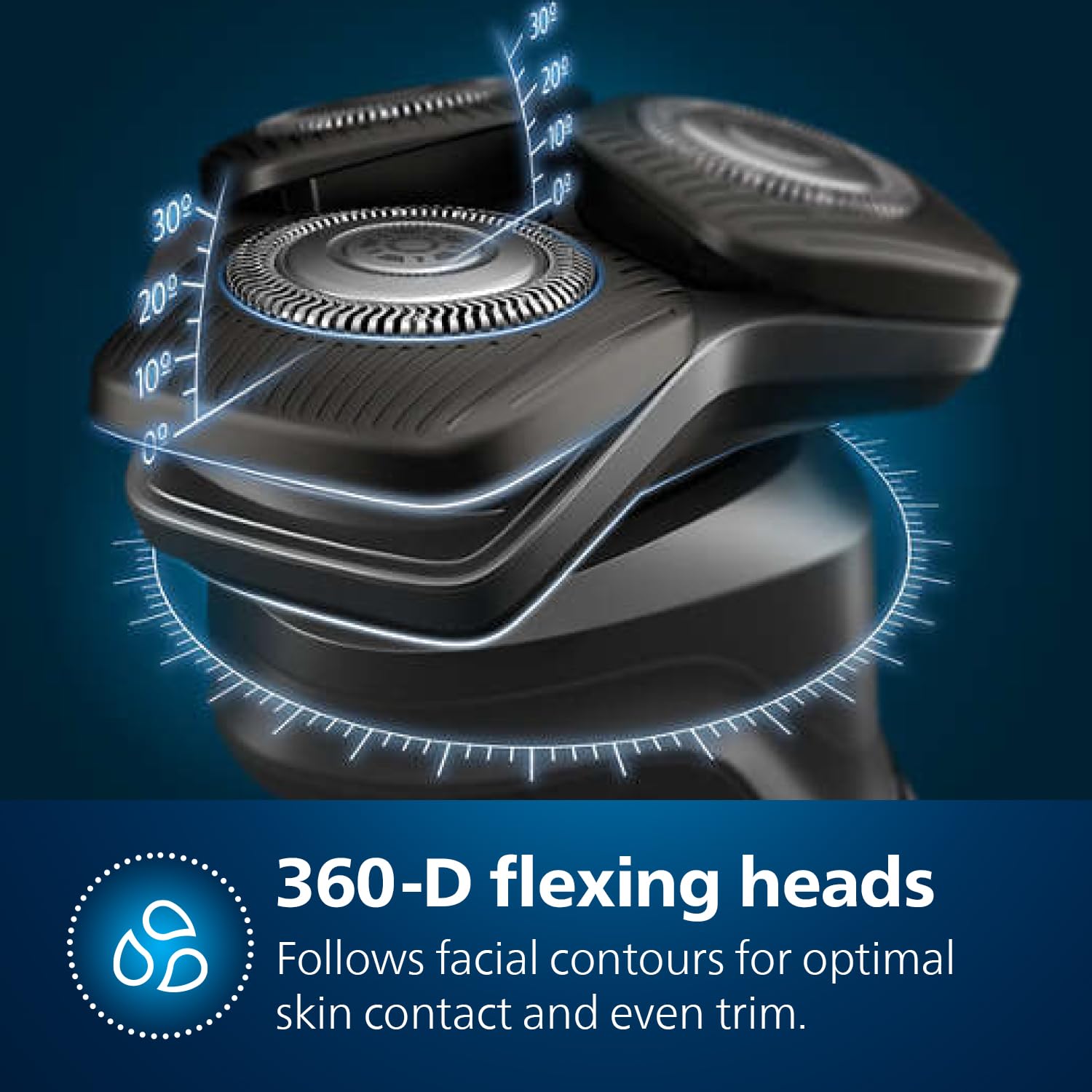 Philips Series 5000 Wet and Dry Electric Shaver and Soft Pouch