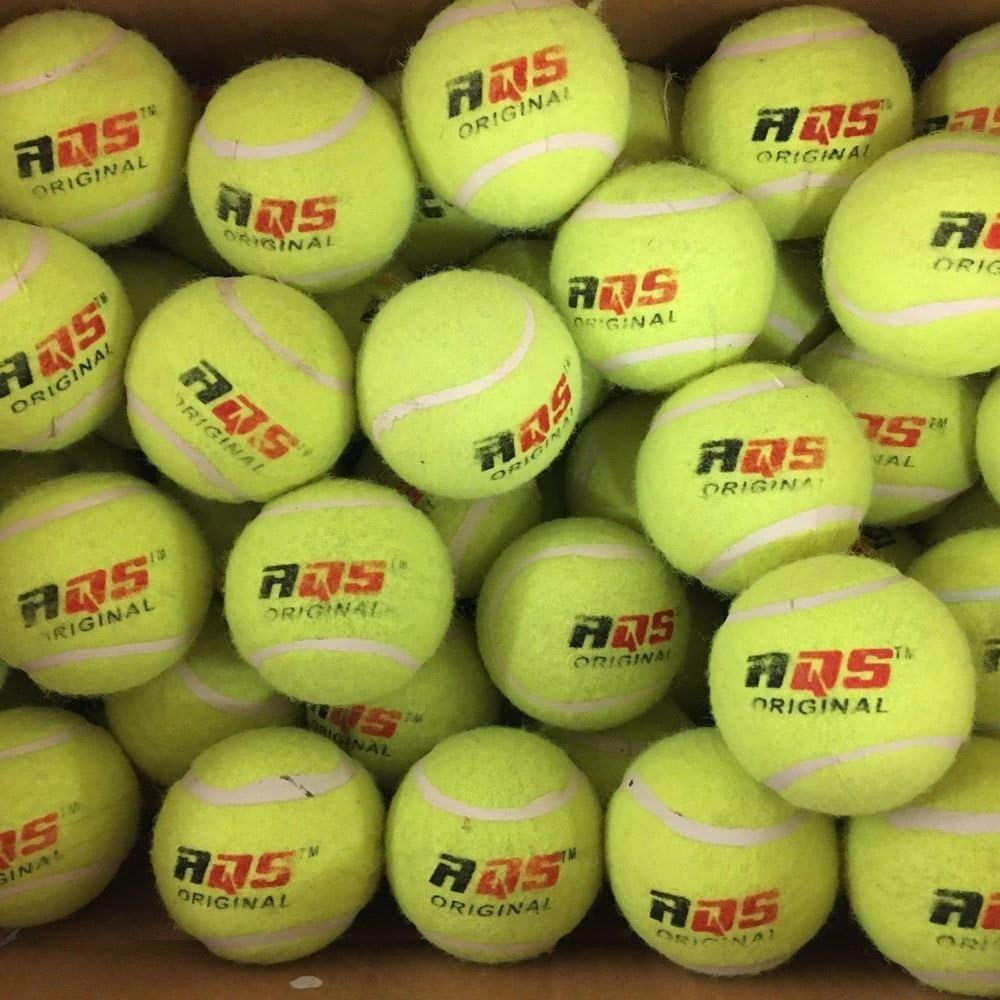 Wilsons Direct 50 x Tennis Ball Dog Toy Puppy Training Exercise Indoor