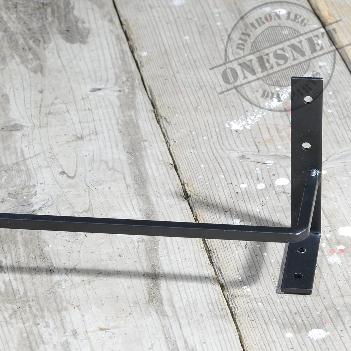 Amazon.co.jp: BigOne 鉄棚 ラック W30cm DIY パーツ 黒皮鉄 アイアン