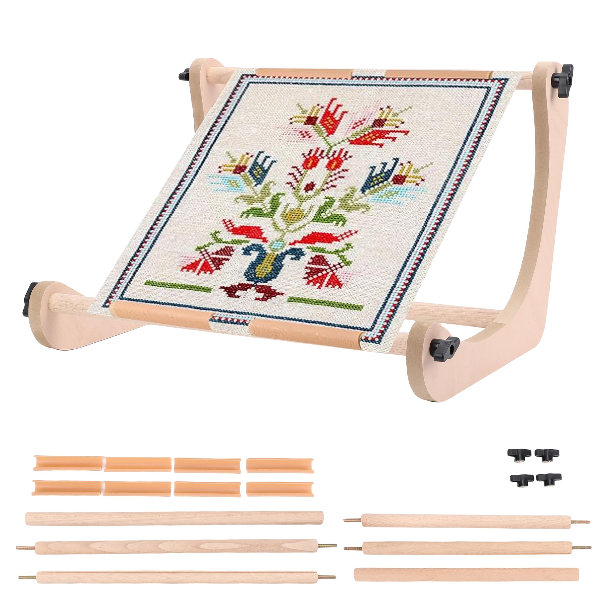 Adjustable Embroidery Stand, Cross Stitch Hoop Holder, Needlework Frame