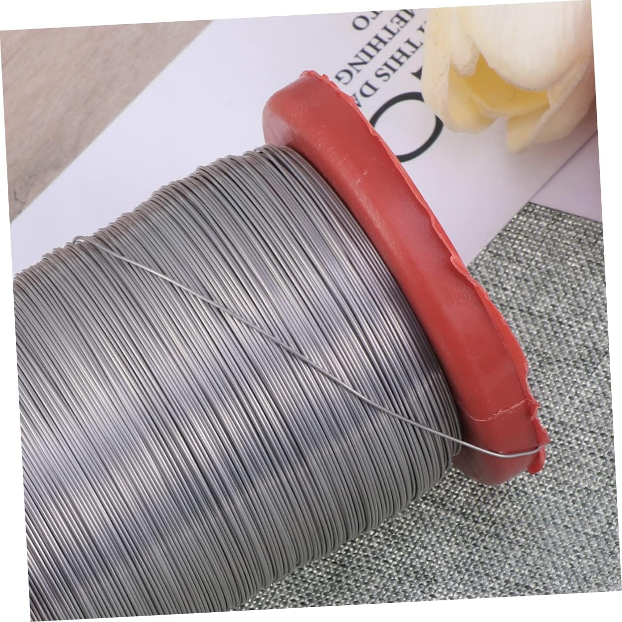 Abaodam 500G Stainless Steel Wire for Beekeeping Durable Framing Wire for Hive Frames Essential Tool for Honeycomb Assembly Beekeeping Supplies