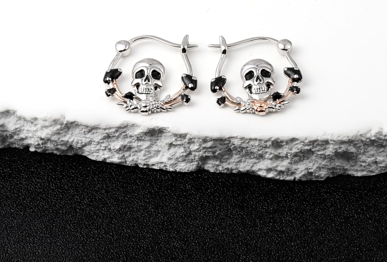 Animal Hoop Earrings for Women - Silver Hypoallergenic Chihuahua/Yorkie/Goat/Pig/Frog/Scorpion/Spider/Mermaid Huggie Earrings Jewelry Gifts Hypoallergenic