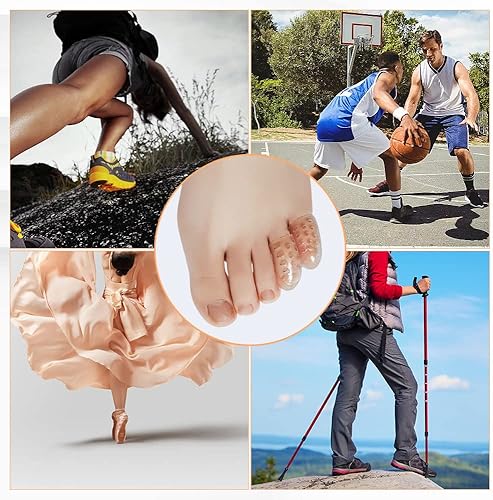 Miniatura 7 de 100 protectores de dedos de silicona antifricción, protectores de dedos de gel mejorados, protectores de dedos transpirables, protectores de dedos