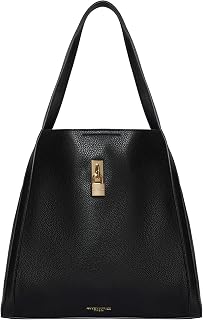 Accessorize London Women's Padlock Shoulder Bag | Tote Laptop Bag for Work | Ladies purse | Stylish Shoulder Bag | Gift Fo... Price In India