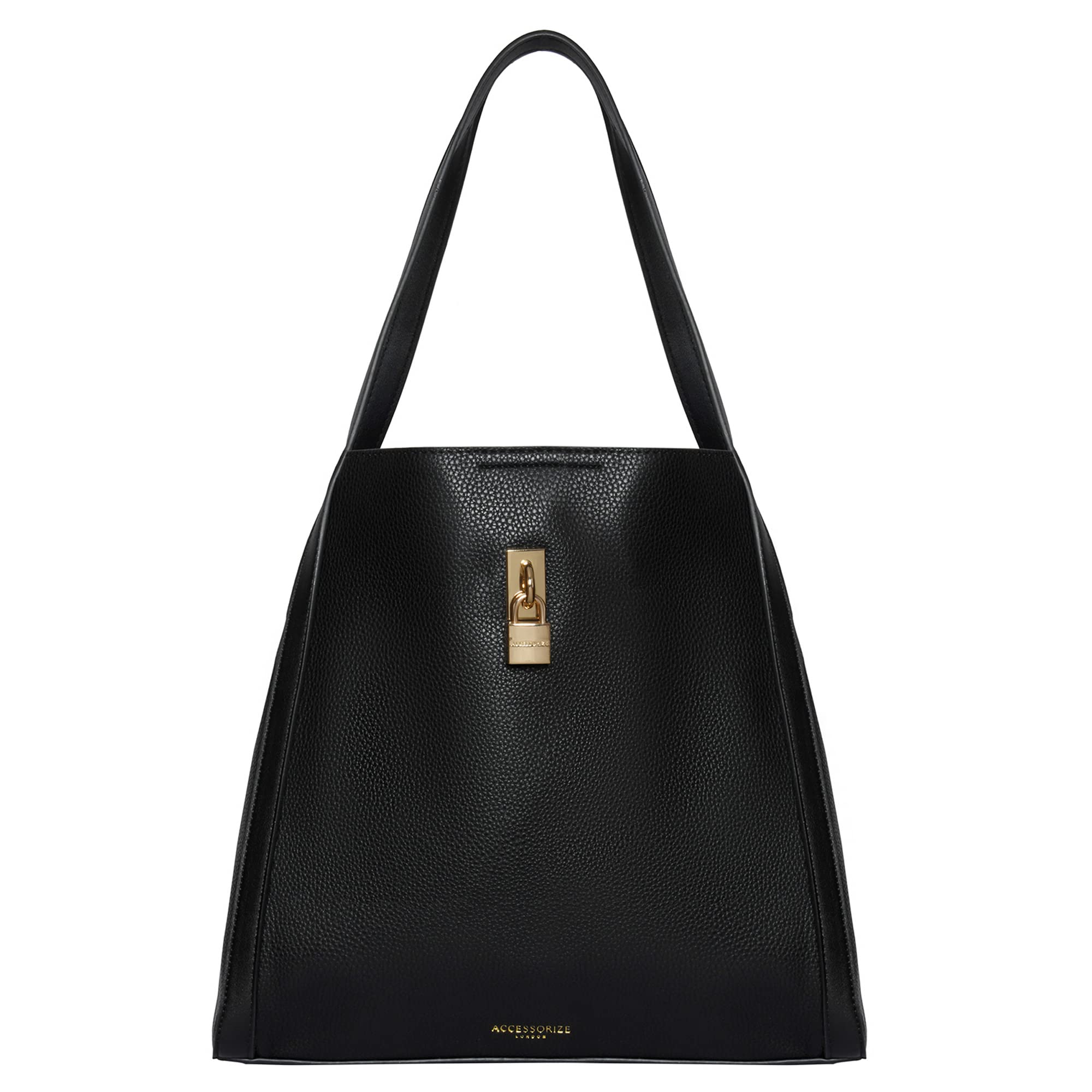 Accessorize London WomenS Faux Leather Black Padlock Shoulder Bag (B0B59L8WPF) Amazon Price History, Amazon Price Tracker