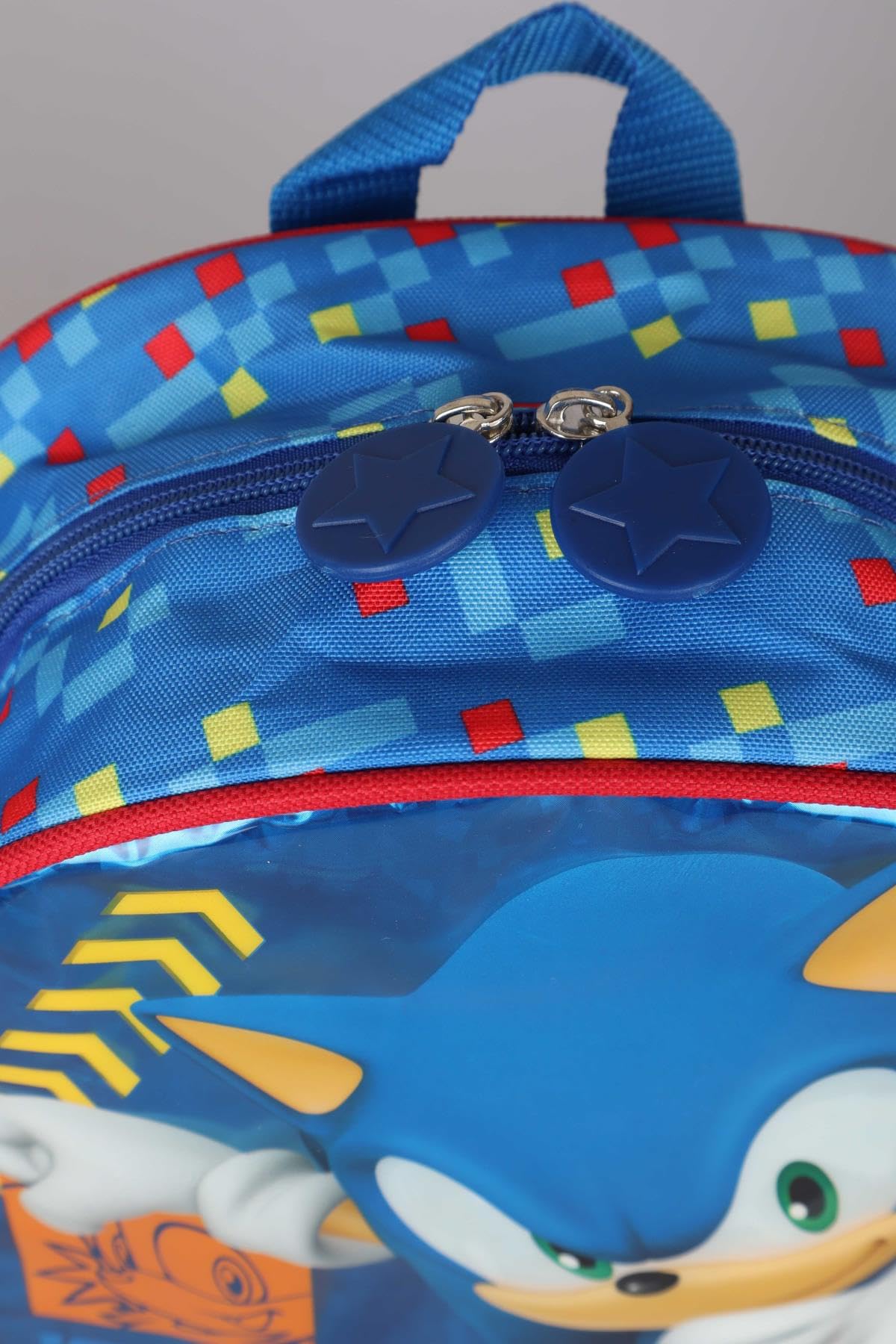 Sonic Yeni Sezon Lisanslı Tek Bölmeli Küçük Boy 32 cm Anaokul Çantası