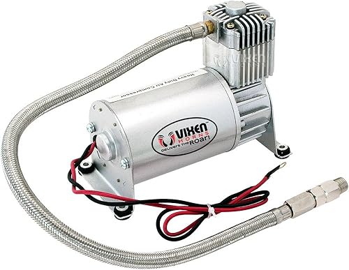 Miniatura 7 de Vixen cuernos Loud 135dB 3Triple Trompeta Air Horn sistema Kit de Tren 15galón tanque y 150PSI compresor vxo87153311
