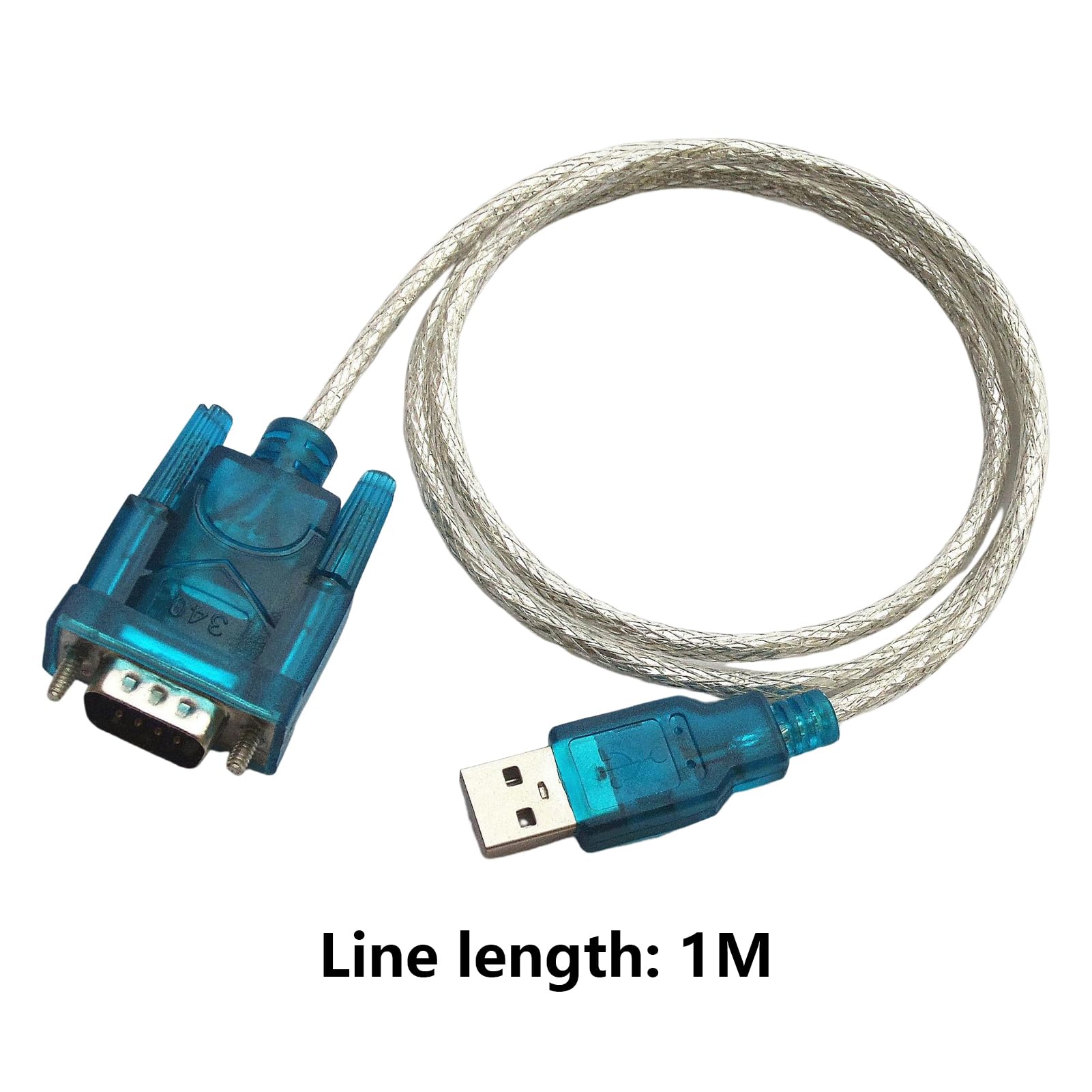 Cavo USB A RS232 DB9 Maschio - Adattatore Serial Per Windows E Mac