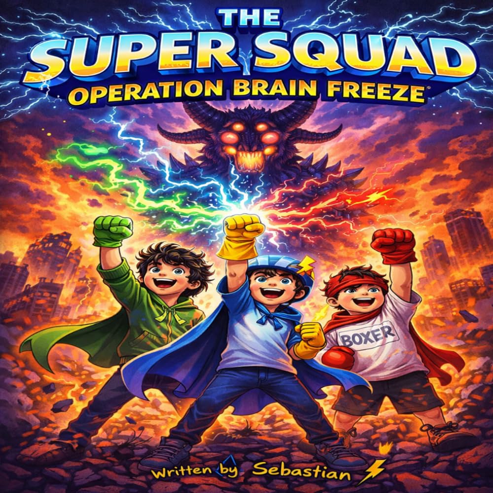 The Super Squad: Operation Brain Freeze — A Hilarious Superhero Adventure for Kids Ages 6-9 (Series: The Super Squad Series — Book 1)
