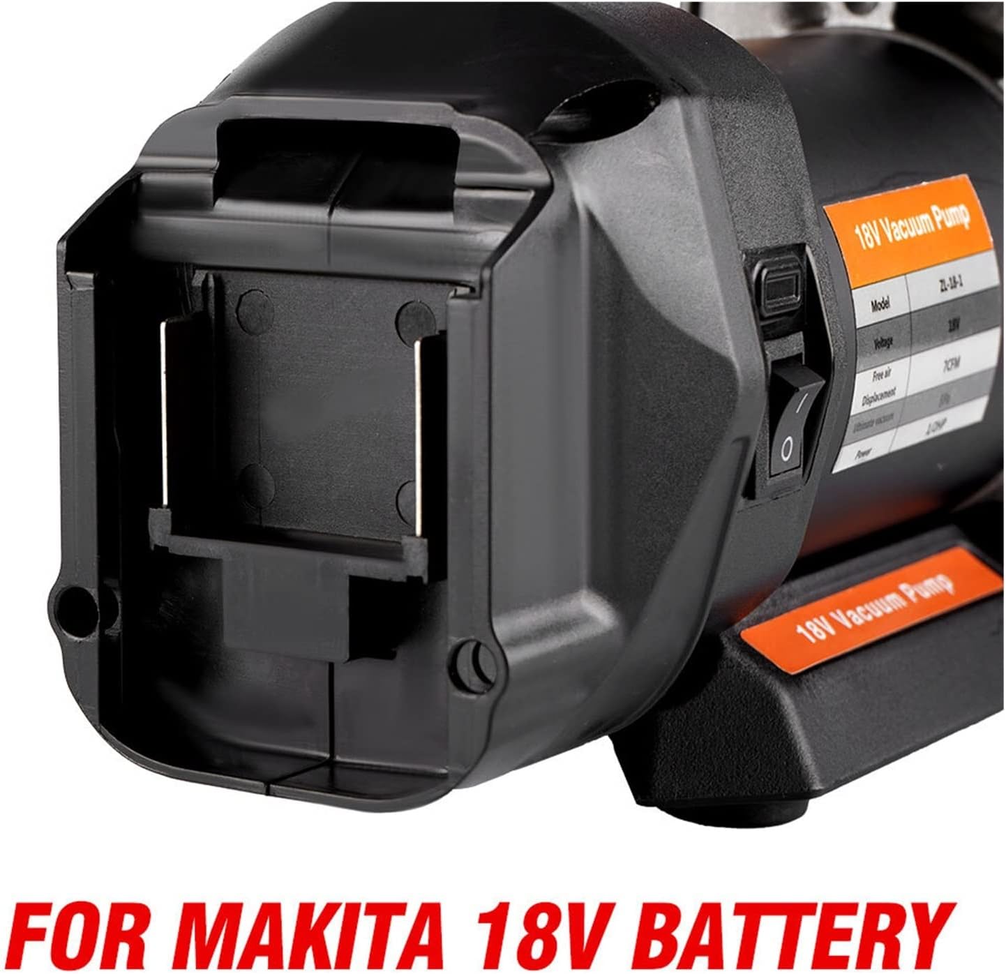 Mini Power Small Pump 7CFM 5PA Refrigerant Vacuum Pump 1/4 Air Intake Refrigeration 1/2 HP