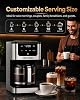 Cafetera de goteo programable AIRMSEN de 14 tazas | Preparación rápida de 1000W, selección de 4/6/8/10/14 tazas, temporizador de 24 horas, mantenimiento de calor por 2 horas, tanque de 73 oz y jarra de vidrio para hogar u oficina 3