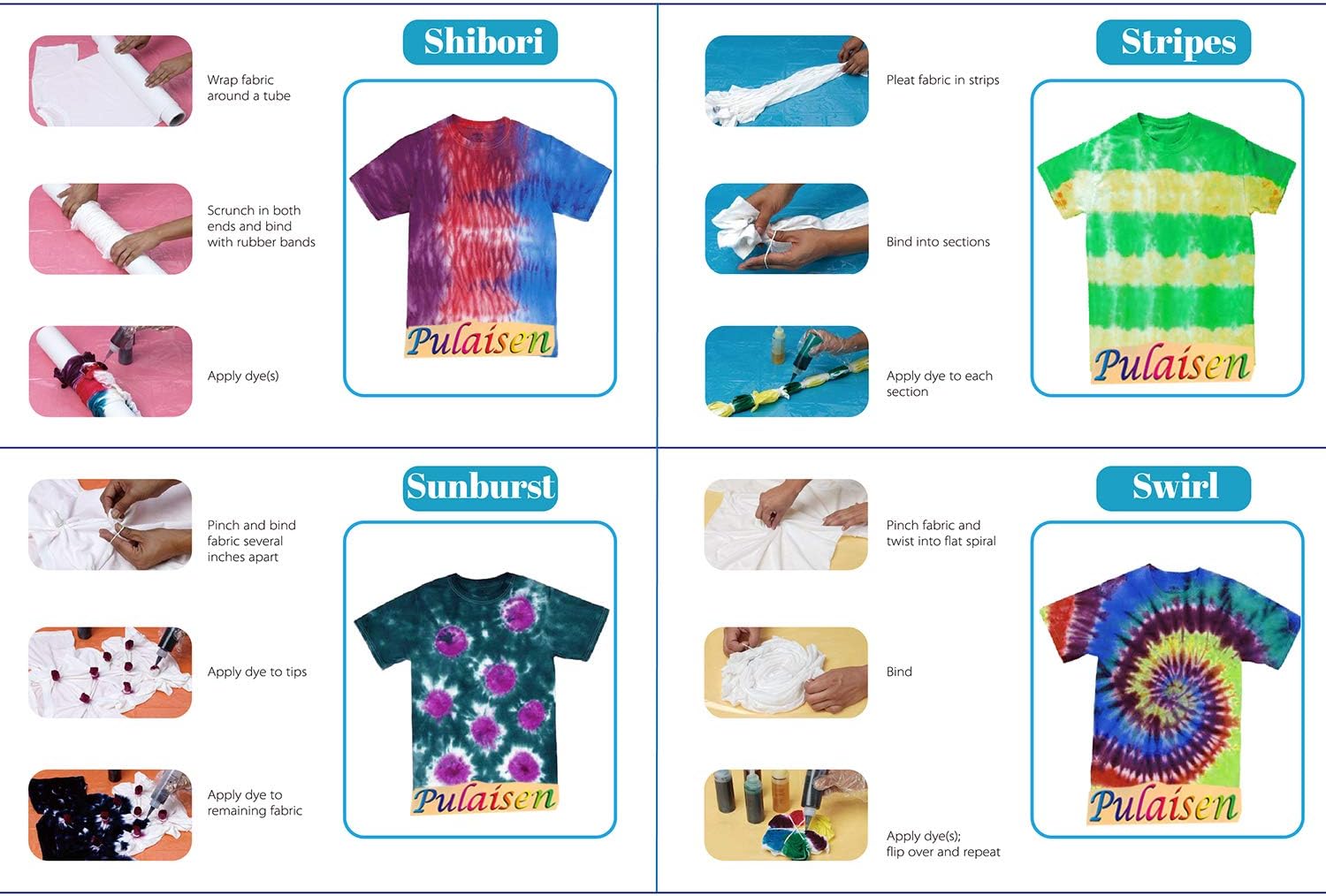 Tie Dye Kit, Tie Dye kit for Kids, 18 Bottles 36 Packets Dye, One-Step Fabric Dye Art Party Set, DIY Gift, Textile, T-Shirt, Canvas for Adults, Women, Men, Artist, Kids(18 Colors)