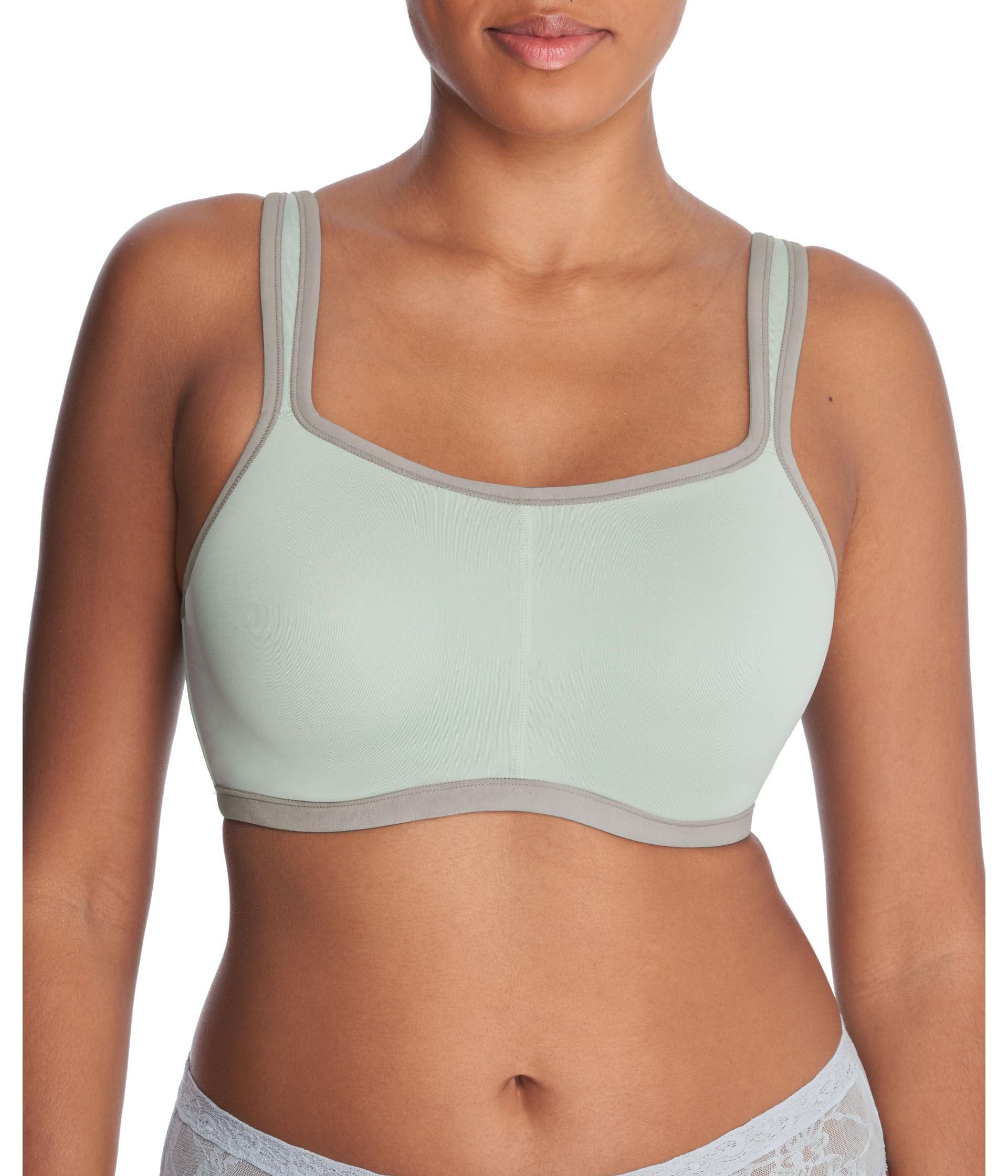 NatoriWomen's Yogi Contour Convertible Sport Bra, Dew/Smoky