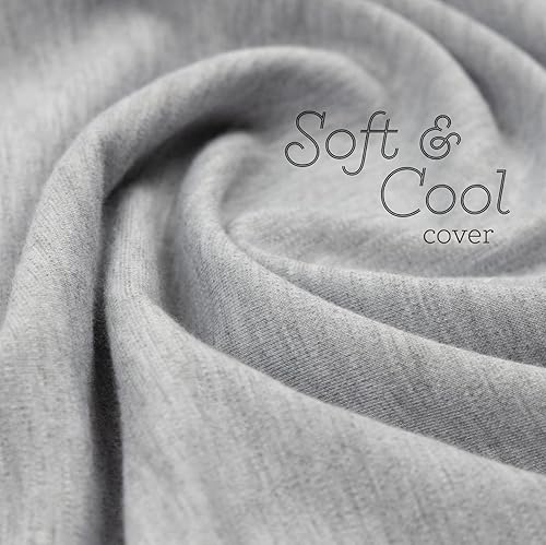 Miniatura 6 de Milliard Almohada de cuerpo completo  Espuma viscoelástica triturada con funda lavable  Almohadas largas, hipoalergénicas, firmes y abrazadas para