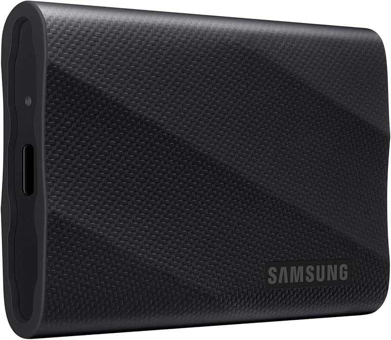T9 Portable SSD 2TB, Up to 2,000MB/s, USB 3.2 Gen 2x2 External Solid State Drive, Up to 3 m Drop Resistant, for Creative Professionals, Youtubers, Content Creators, Mac Compatible, MU-PG2T0B